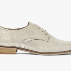 derby en cuir pailleté
